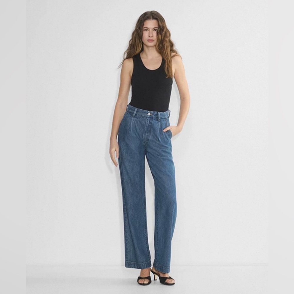 NEW Aritzia Denim Forum The ‘90s So-Soft Hi-Rise Tailored Jean